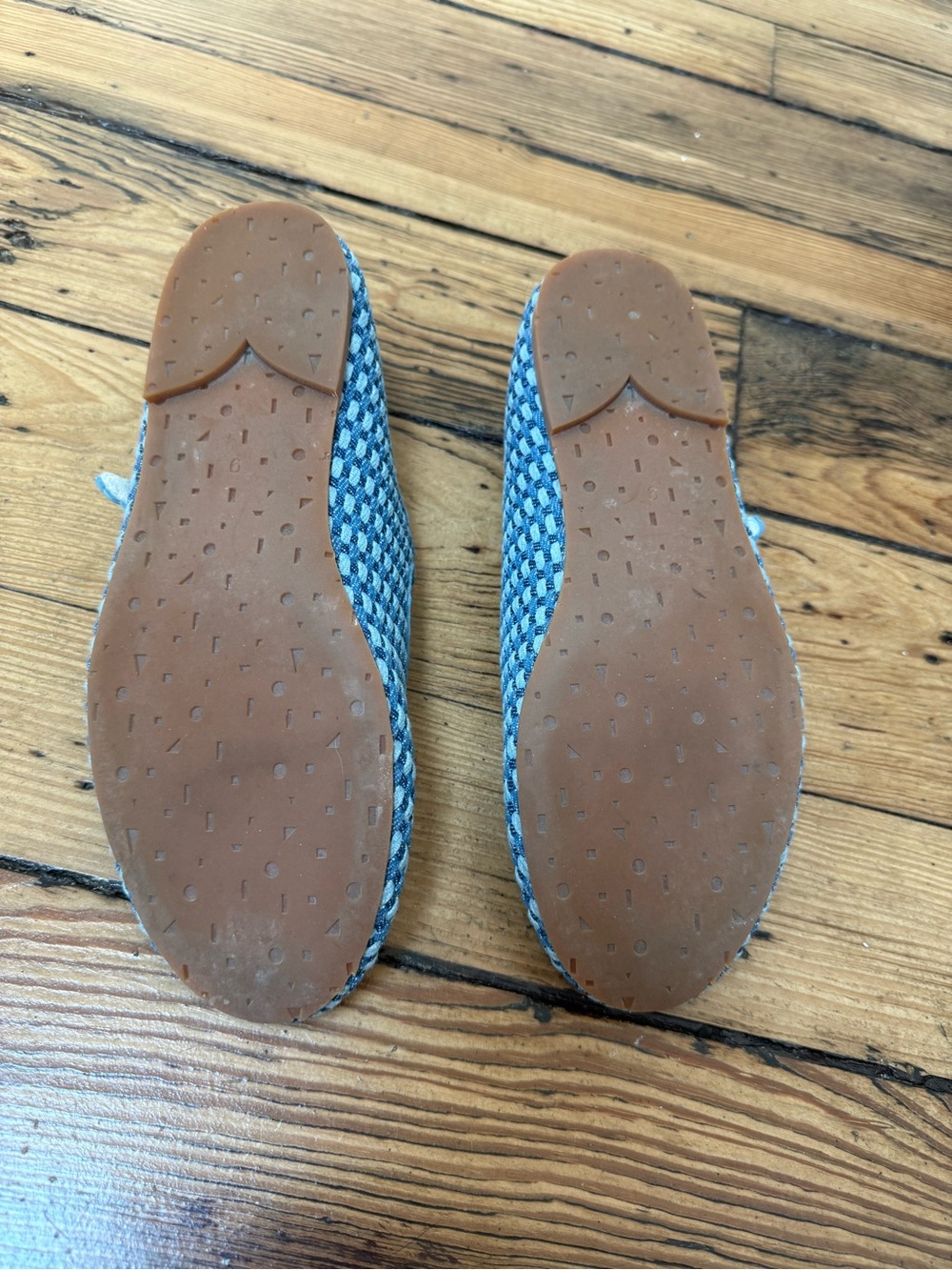 Charlotte Stone Woven Leather Ballet Flats size 9 - Picture 4 of 4
